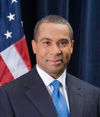 Massachusetts Governor Deval Patrick Image