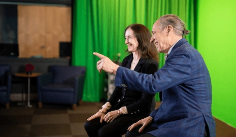 chcradio Mark Masselli and Margaret Flinter